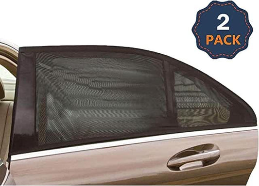 UV Protection Car Window Net (Pack Of 2) | LoopLuxe