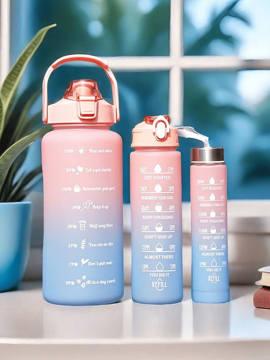 Motivational Time Bottle (Pack Of 3) | LoopLuxe