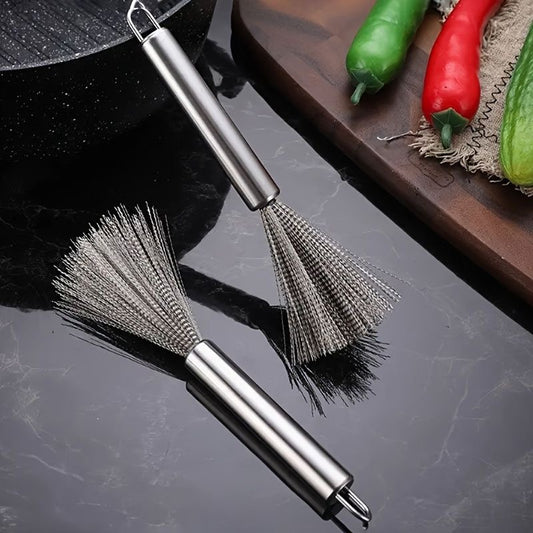 Stainless Steel Pan Cleaning Brush | LoopLuxe